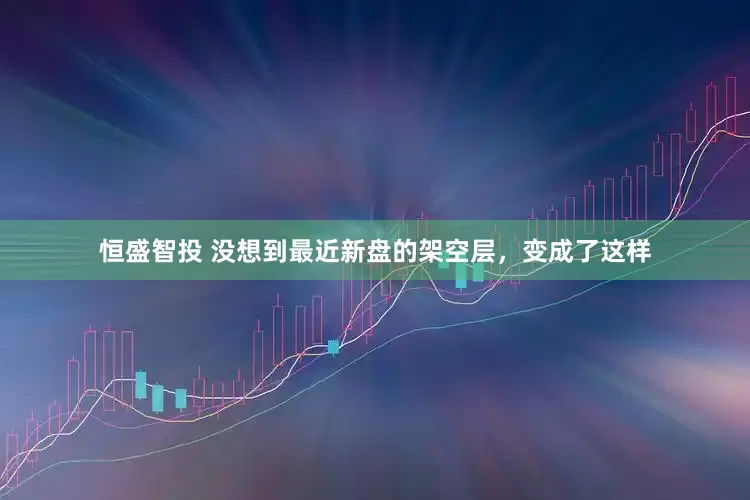 恒盛智投 没想到最近新盘的架空层，变成了这样